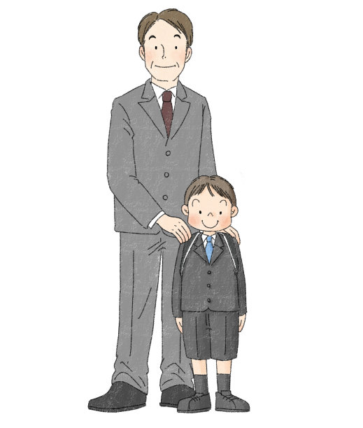 小学入学仪式家庭变异图片下载