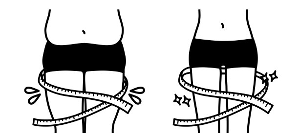 测量一个女人的大腿图片下载