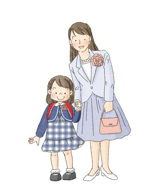 小学入学仪式家庭变异图片下载