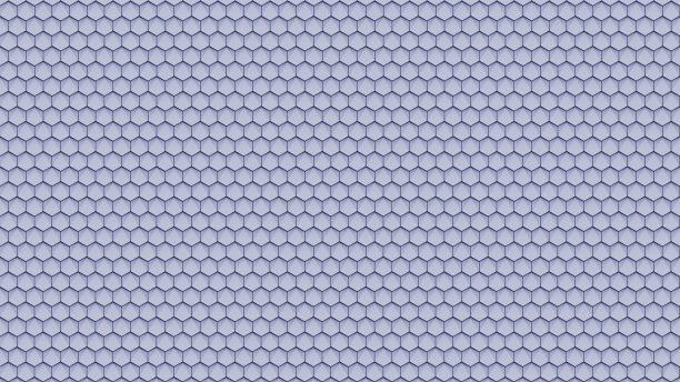 六边形背景瓷砖3D渲染图片下载