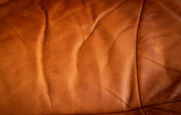 旧棕色皮革纹理背景，自然老化的皮肤图片下载
