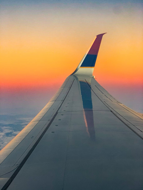 天空中的日落图片下载