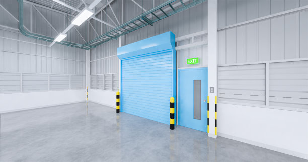 百叶窗的工厂图片下载