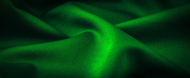 高分辨率背景纹理，丝质绿色面料图片下载