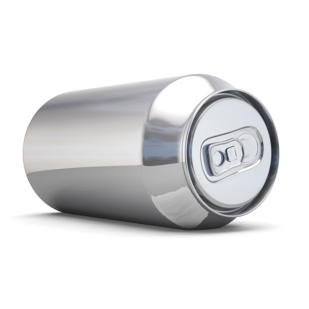 地板上的空白可乐罐图片下载