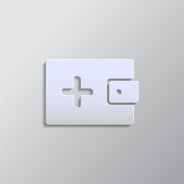 纸张样式矢量图标，添加，钞票，钱包，纸张样式，图标图片下载