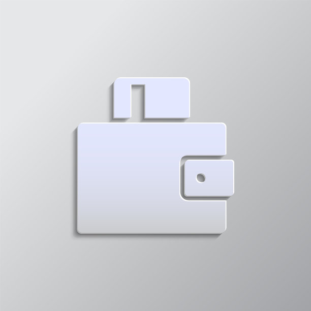 纸样式矢量图标，卡片，钞票，钱包，纸样式，图标图片下载