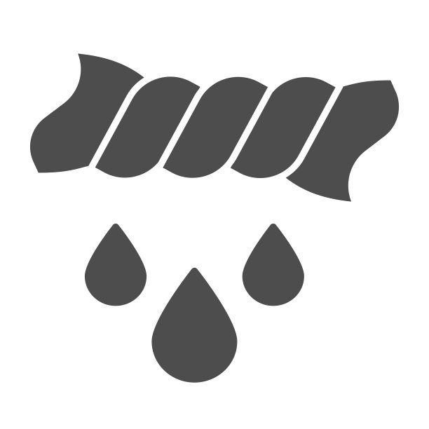 挤压衣服固体图标。拧湿毛巾矢量插图孤立在白色。扭曲纸巾与滴字形风格设计，专为网页和应用程序。Eps 10。图片下载