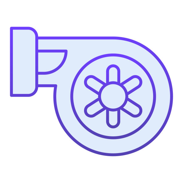 汽车空气滤清器平面图标。汽车滤镜蓝色图标在时尚的平面风格。汽车部分渐变风格设计，为网页和应用程序设计。Eps 10。图片下载