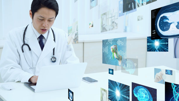 医疗技术概念。医生。图片下载