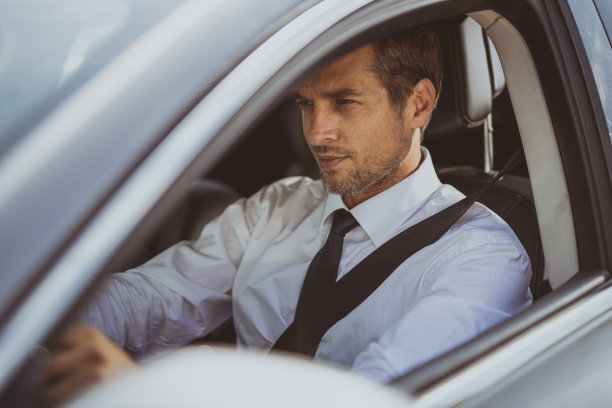 商人驾驶汽车图片下载
