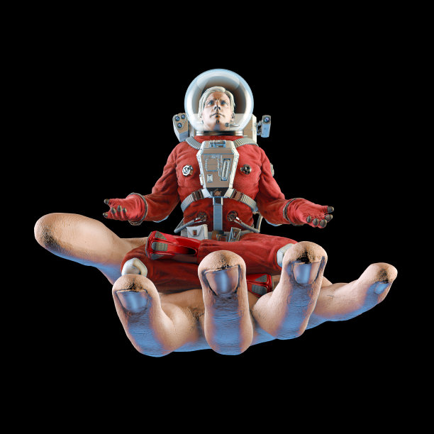 上帝之手宇航员图片下载