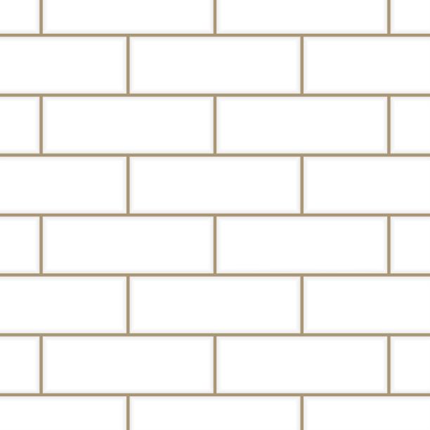 深色灌浆图案的地铁瓷砖。矢量插画家图片下载