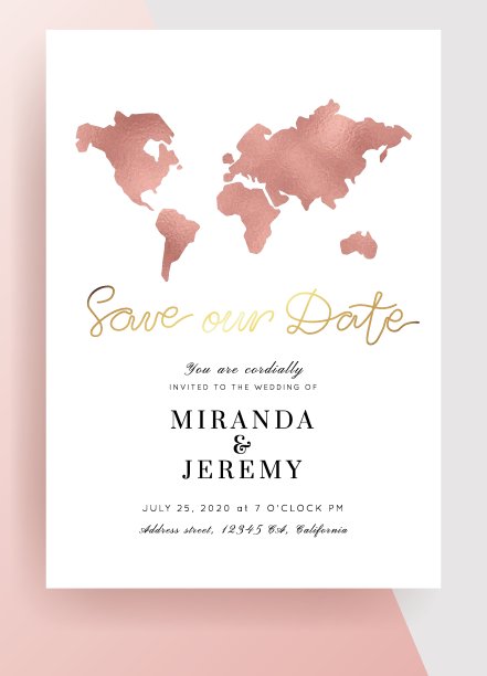 目的地婚礼向量图片下载