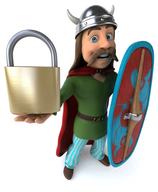 有趣的高卢- 3D插图图片下载