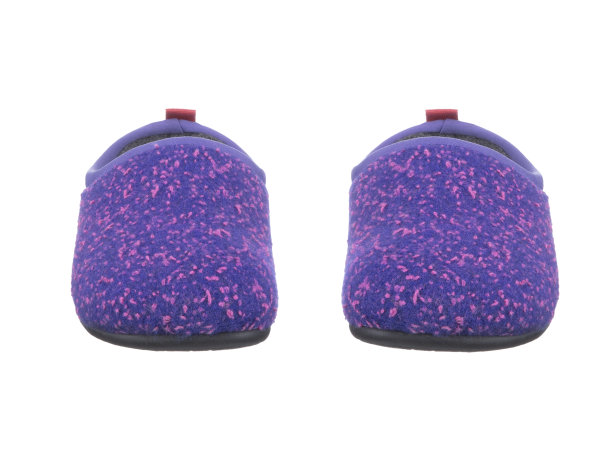 白色的紫色拖鞋图片下载