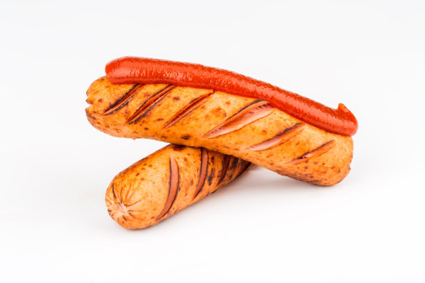美味的烤香肠图片下载