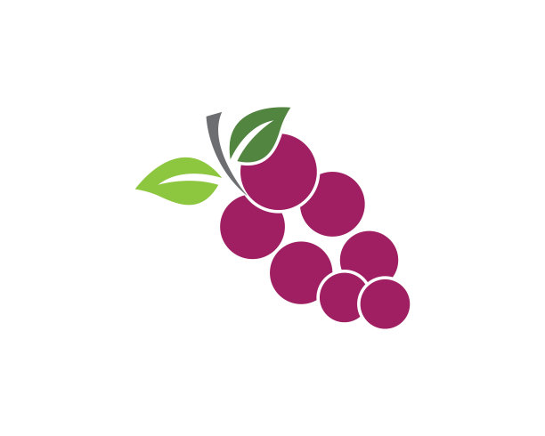 葡萄矢量图标图片下载