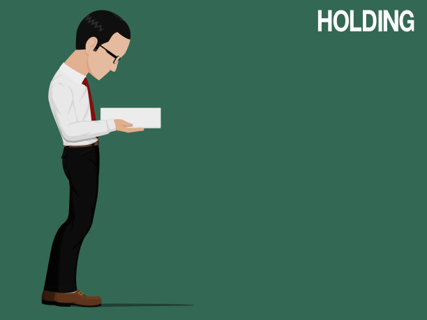 一个商人带着一个空盒子图片下载