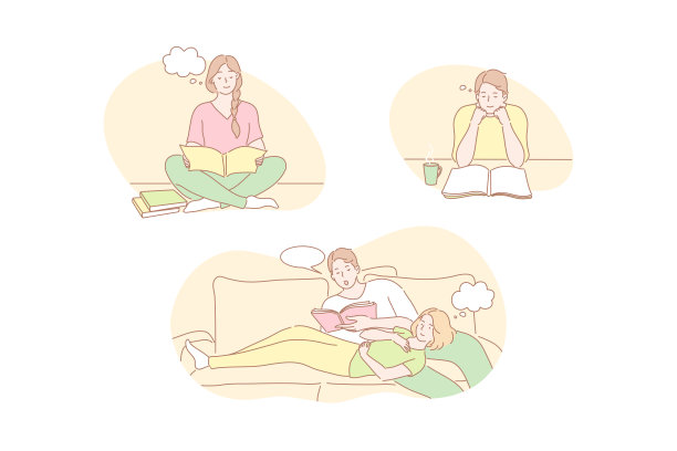 读书、学习、学习、育人的观念图片下载