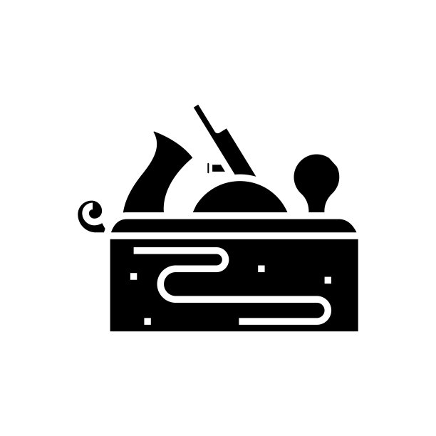 仪器设置黑色图标、概念插图、矢量平面符号、象形符号图片下载