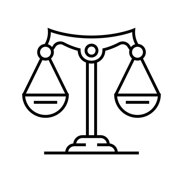 法律线性图标、概念符号、轮廓矢量图、线性符号图片下载