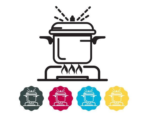 彻底煮熟食物-图标图片下载