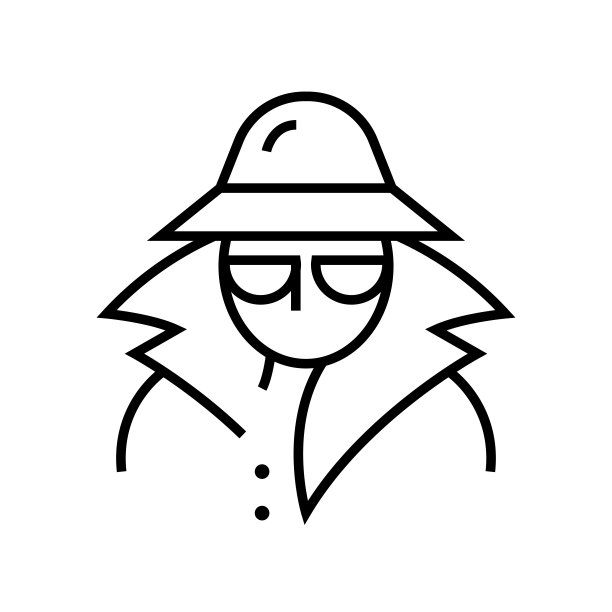 斯皮尔线图标，概念符号，轮廓矢量插图，线性符号图片下载