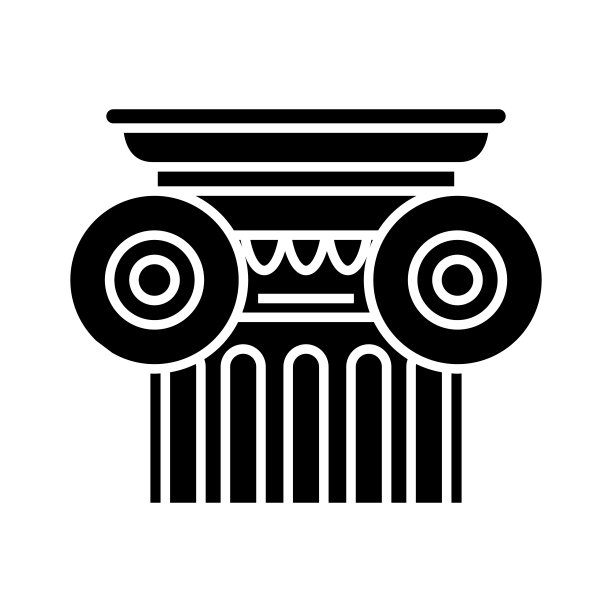 离子顺序黑色图标，概念插图，矢量平面符号，象形符号图片下载