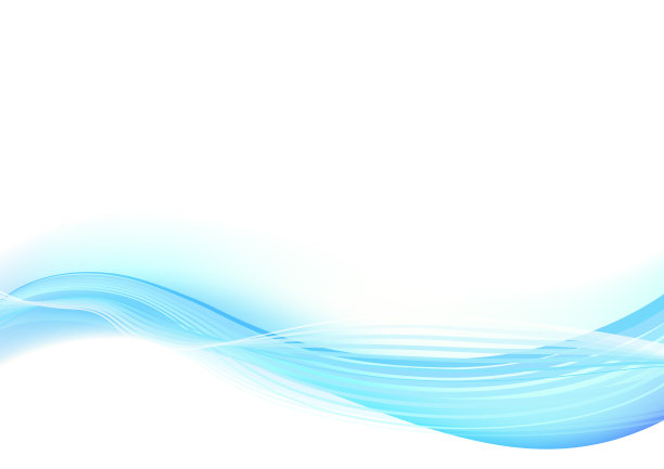 蓝色和白色的抽象波浪背景图片下载