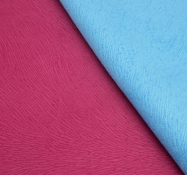 彩色织物背景的特写图片下载