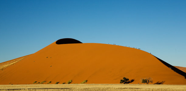 纳米比亚的Sossusvlei红色沙丘图片下载