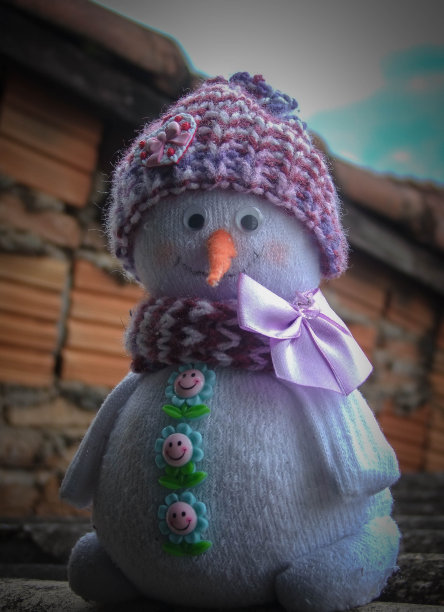 手工制作雪人图片下载