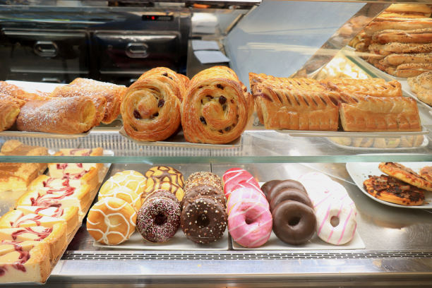 糖果店橱窗里的糖果图片下载