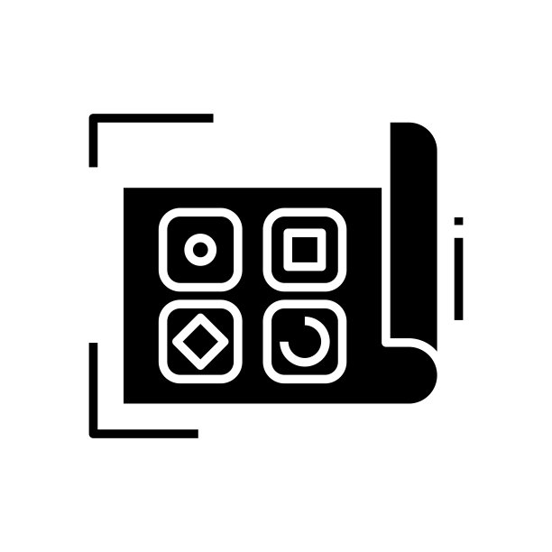 电子地图黑色图标，概念插图，矢量扁平符号，glyph符号图片下载