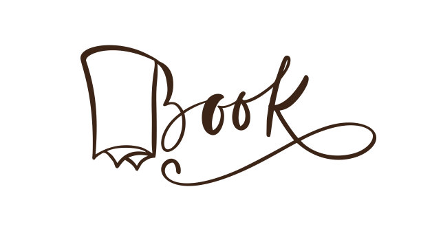 黑书抽象标志孤立在白色。简约的平面标签趋势现代标识型简约的平面设计书店模板。概念阅读数字图书大学学习或小册子组织者图片下载