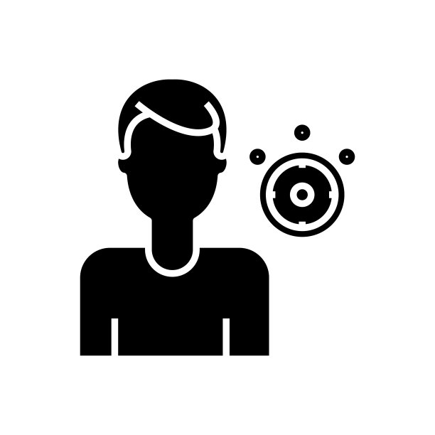 每日定时黑色图标，概念说明，矢量平面符号，字形符号图片下载