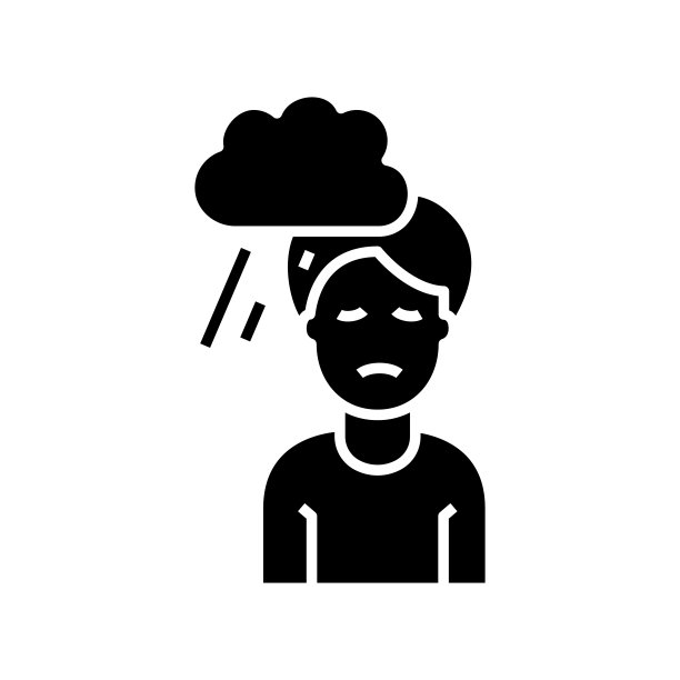 气候痴迷黑色图标，概念插图，矢量平面符号，象形符号图片下载