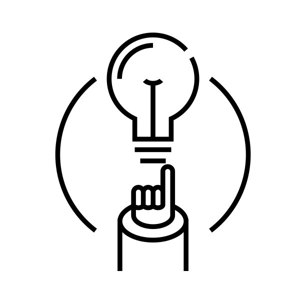 线性图标概念符号矢量图图片下载