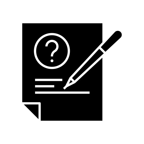 决定黑色图标，概念插图，矢量平面符号，象形符号图片下载