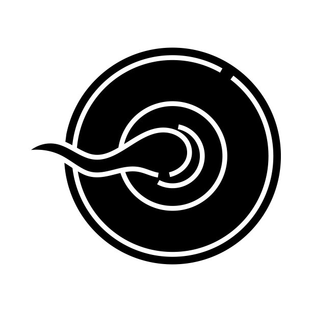 构思黑色图标、概念插图、矢量平面符号、象形符号图片下载