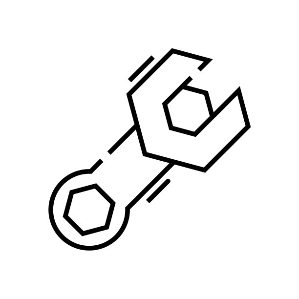 办公铅笔画线图标、概念符号、轮廓矢量插图、线形符号图片下载