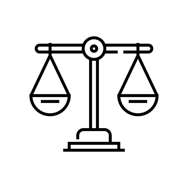 比例线条图标、概念标志、轮廓矢量图、线性符号图片下载