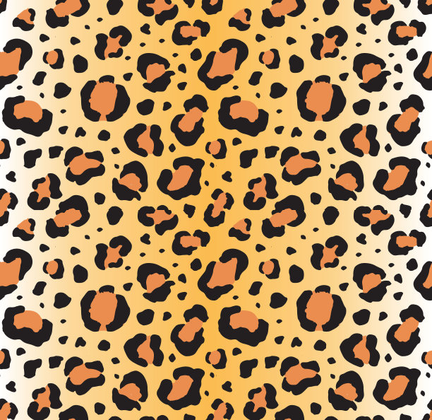 矢量无缝模式的黑豹或美洲豹点图片下载