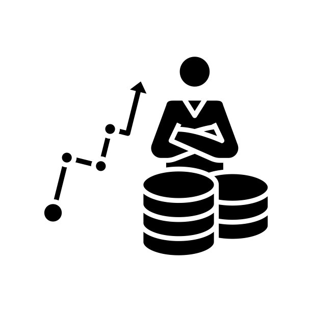 个人成长黑色图标，概念插图，矢量平面符号，象形符号图片下载