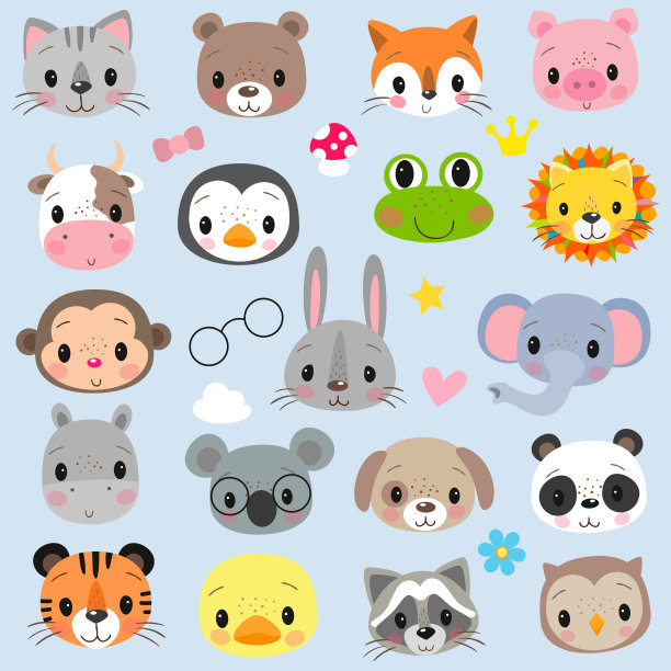 动物矢量图素材ID：352274820