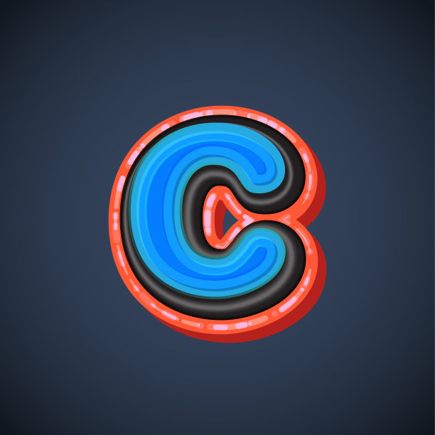 漫画字体字符，向量图片下载