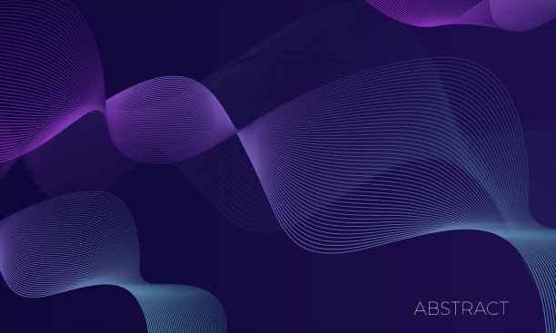 美丽的波背景图片下载