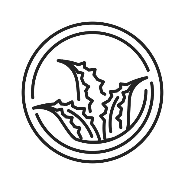 芦荟覆盖黑线图标。床垫材料盖在床垫上的材料含有芦荟。象形文字用于网页、手机应用、促销。UI UX GUI设计元素。可编辑的中风。图片下载