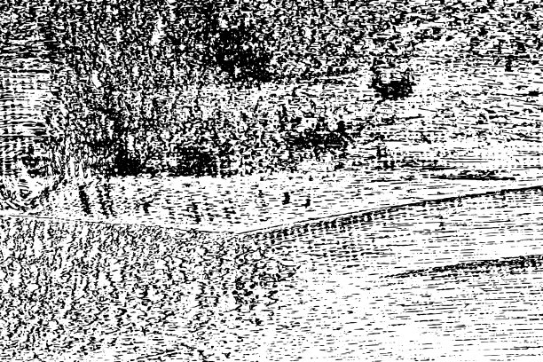 黑白垃圾摇滚。痛苦叠加纹理。抽象的表面灰尘和粗糙脏墙背景概念。图片下载